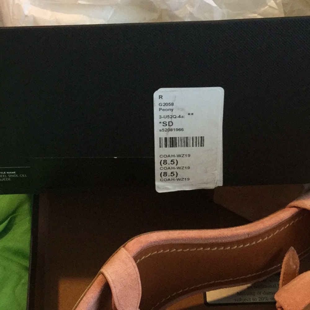Coach suede sandals - Picture 8 of 11